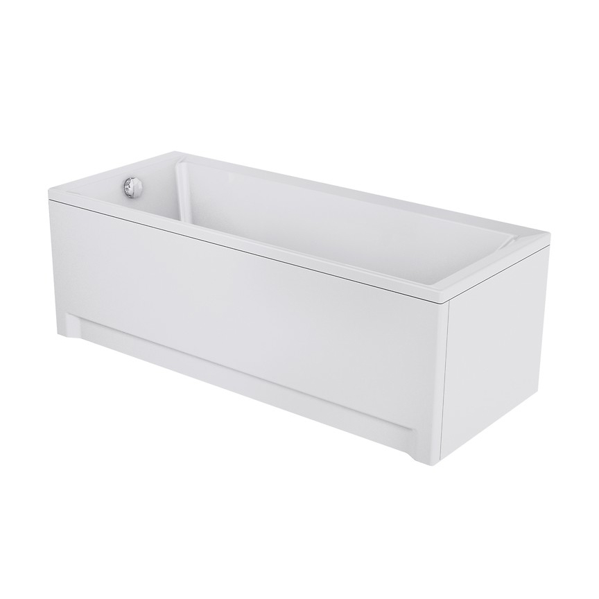 Cadă încastrată DALET Neo II, acril, albă, 170 x 70 sau 180 x 80 cm