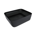 Lavoar pe blat DALET Pure, ceramică, 48 x 37 cm, design Karim Rashid