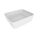 Lavoar pe blat DALET Pure, ceramică, 48 x 37 cm, design Karim Rashid