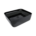 Lavoar pe blat DALET Pure, ceramică, 48 x 37 cm, design Karim Rashid