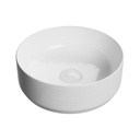 Lavoar pe blat DALET Moon, ceramică, 35,8 x 35,8 cm