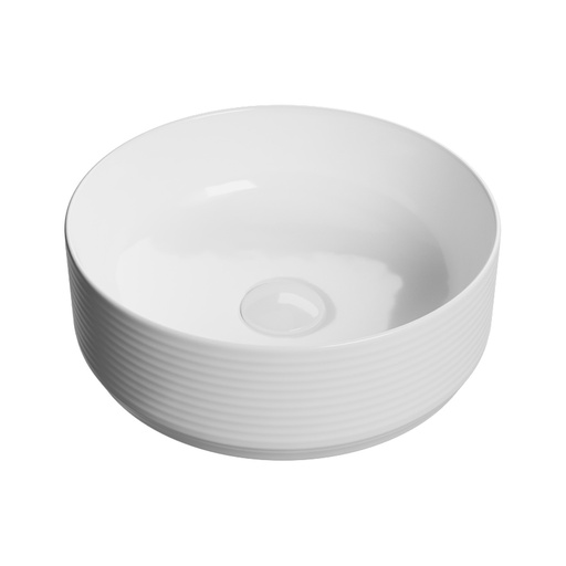 Lavoar pe blat DALET Moon, ceramică, 35,8 x 35,8 cm