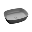 Lavoar pe blat DALET Pearl, ceramică, 50,5 x 40,5 cm