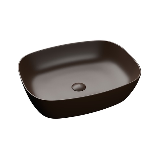 Lavoar pe blat DALET Pearl, ceramică, 50,5 x 40,5 cm