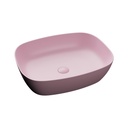 Lavoar pe blat DALET Pearl, ceramică, 50,5 x 40,5 cm