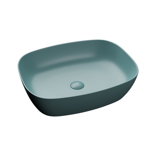 Lavoar pe blat DALET Pearl, ceramică, 50,5 x 40,5 cm