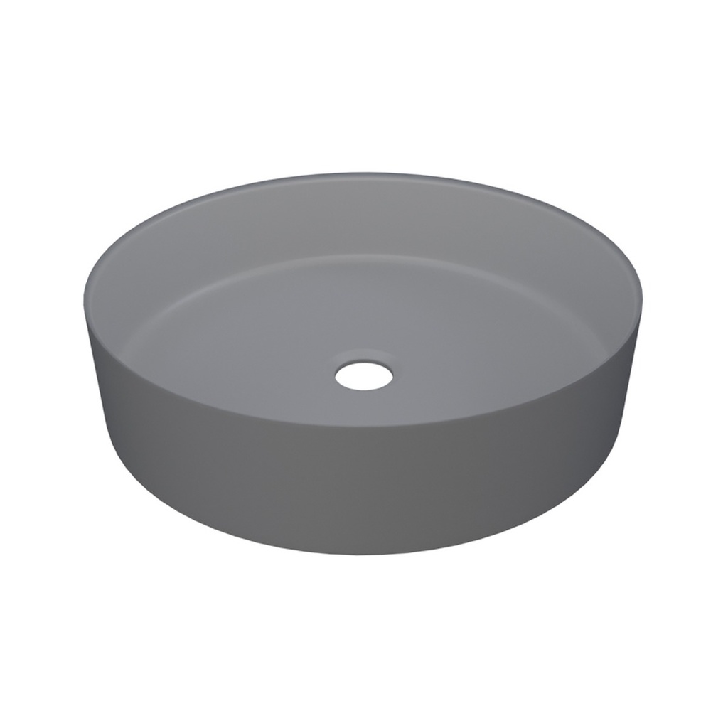 [LV1115] Lavoar pe blat DALET Uno Kadyra 36, ceramică, 35,5 x 35,5 cm (gri)