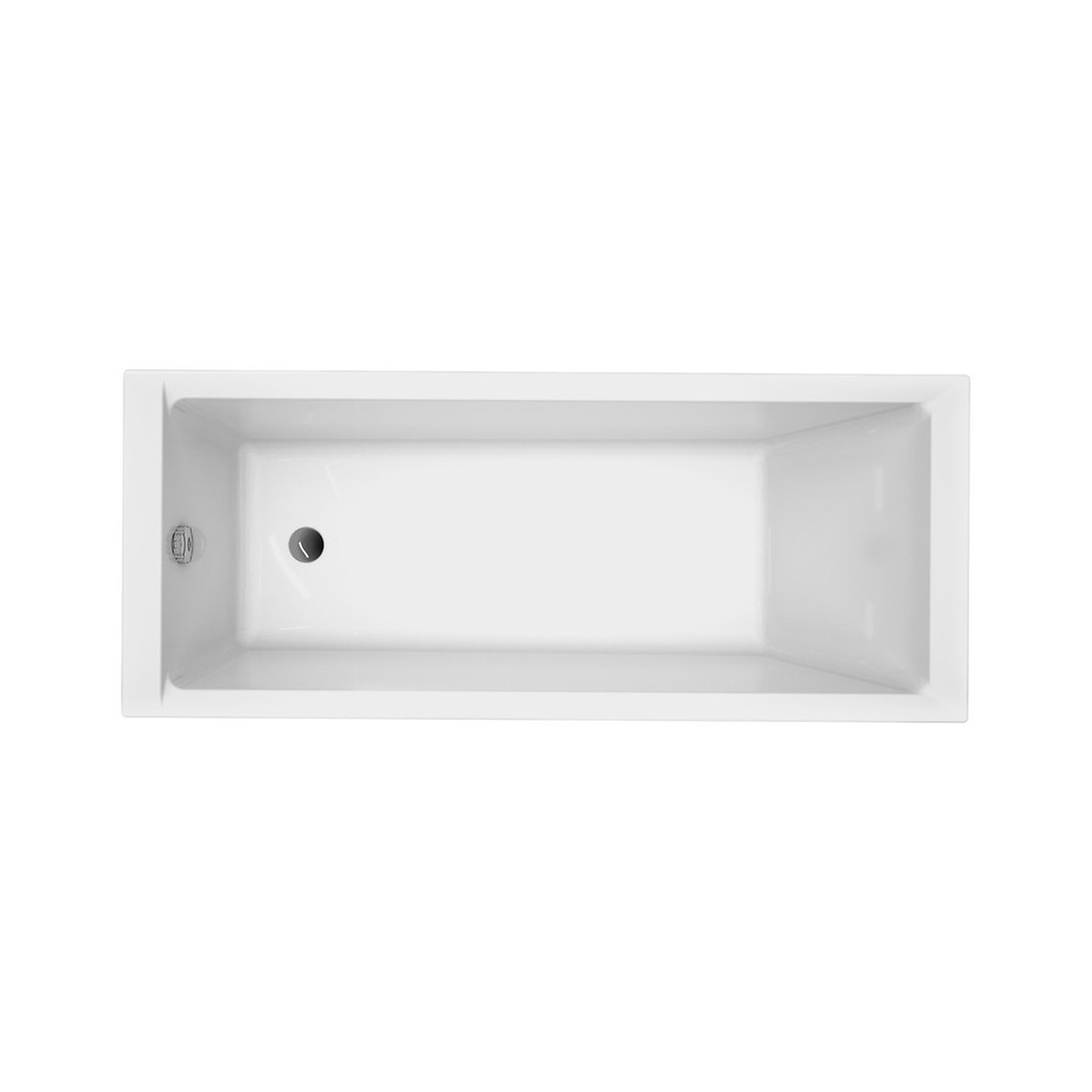 [CH102038] Cadă încastrată DALET Neo II, acril, albă, 170 x 70 sau 180 x 80 cm (170 x 70 cm)