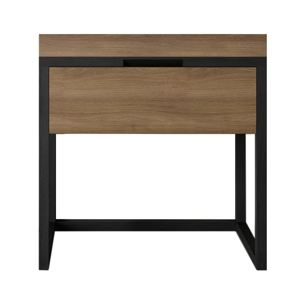 Bază mobilier baie stativă DALET Frame, stejar masiv gri, 80 sau 100 cm