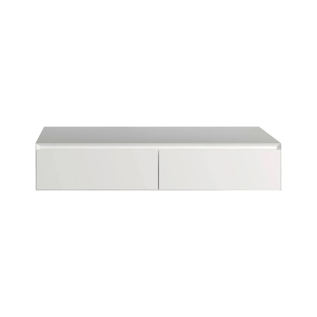 [MF875] Bază mobilier baie suspendată DALET Slim Lux, alb mat, 120 sau 160 cm (1200 x 470 x 230 mm)