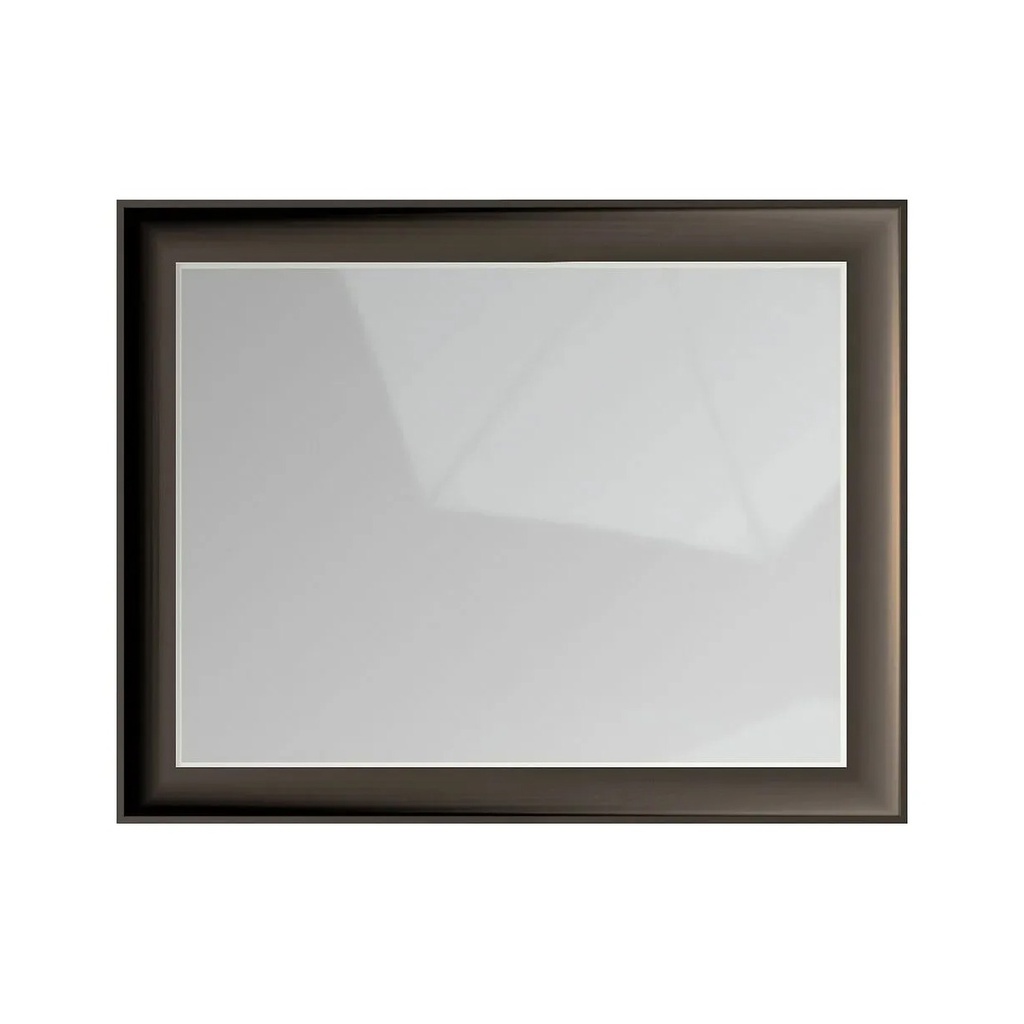 Oglindă baie DALET Silver, stejar masiv, 80 x 80 sau 100 x 80 cm
