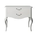 Bază mobilier baie stativă DALET Gala 85, cu blat Solid Surface, alb mat