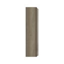 Dulap baie suspendat DALET Slim Lux, stejar, înălțime 160 cm