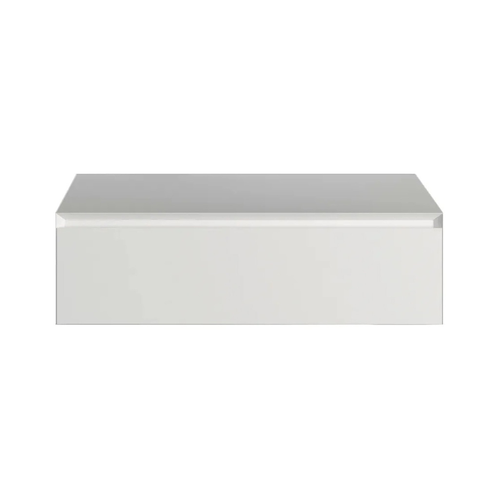Bază mobilier baie suspendată DALET Slim Lux 80, alb mat