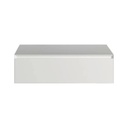 Bază mobilier baie suspendată DALET Slim Lux 80, alb mat