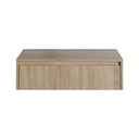 Bază mobilier baie suspendată DALET Slim Eco 80, decor stejar