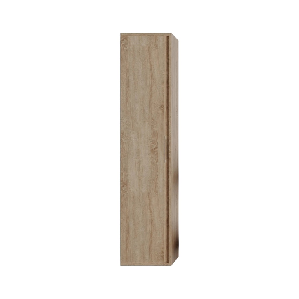 [MF897] Dulap baie suspendat DALET Slim Eco, stejar, înălțime 160 cm