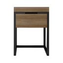 Bază mobilier baie stativă DALET Frame, stejar masiv gri, 60 cm