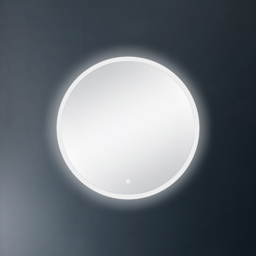 Oglindă baie cu LED DALET Rondo, rotundă, Ø 60 cm, cu dezaburire