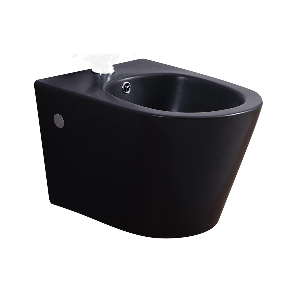 [BI59] Bideu suspendat DALET Novela BM, ceramică, negru mat