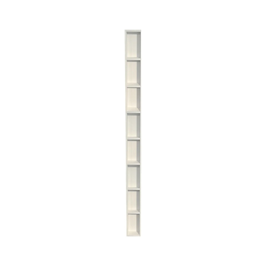 [MF3348] Etajeră baie DALET, fără uși, vopsită mat, înălțime 240 cm