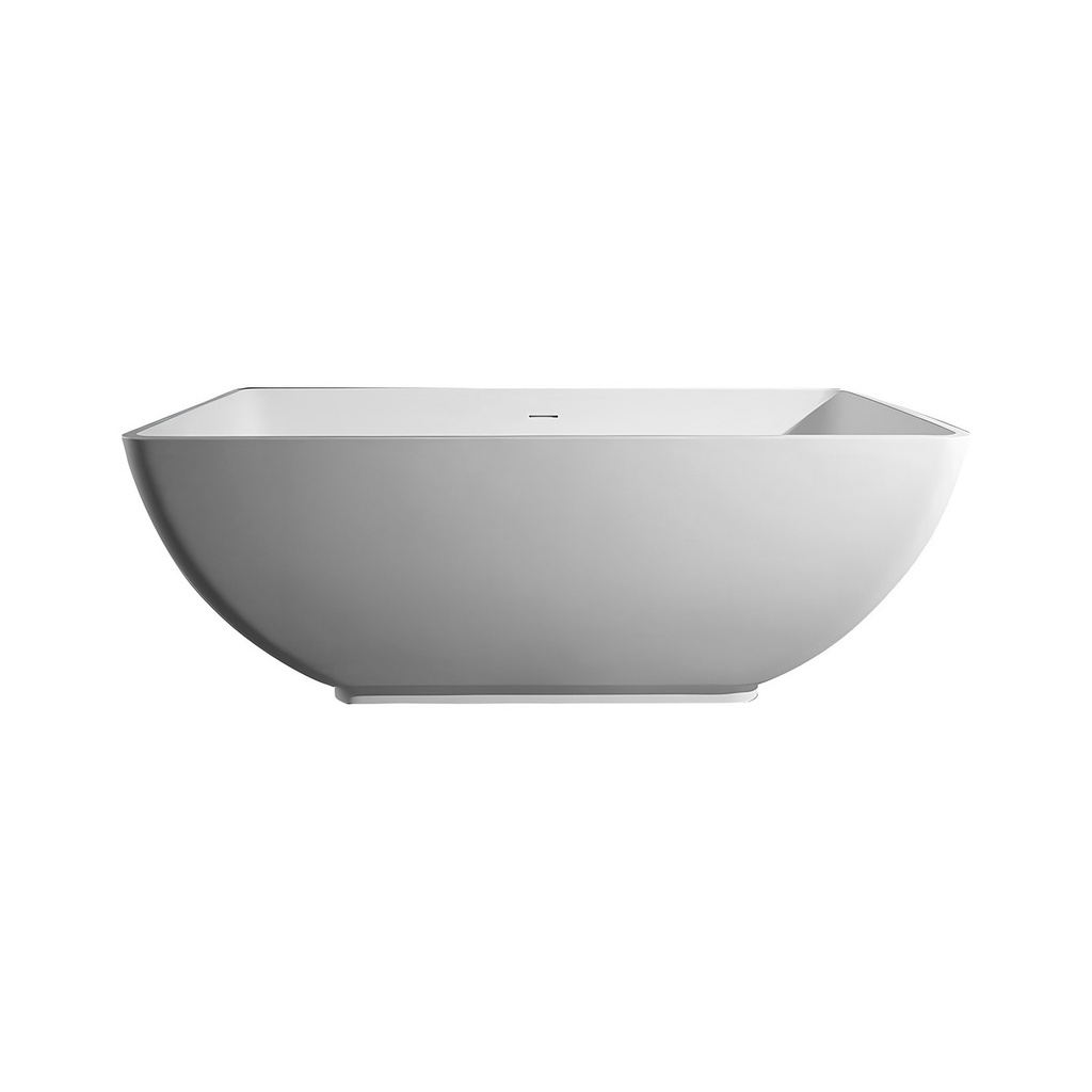 [CH101862] Cadă freestanding DALET Triton, compozit, albă, 162 x 87 cm