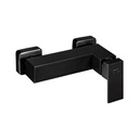 Baterie duș DALET Square, monocomandă, negru periat, cod BD331