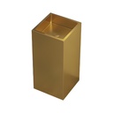 Lavoar freestanding DALET Neso, metal, auriu periat, 40 x 40 cm