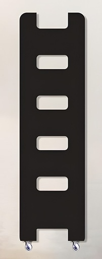Calorifer decorativ DALET Ladder, negru mat, 160 cm