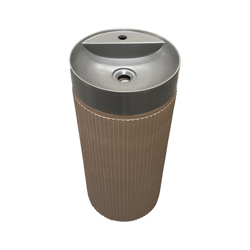 Lavoar freestanding DALET Rhea, metal, maro/gri, 56 x 56 cm