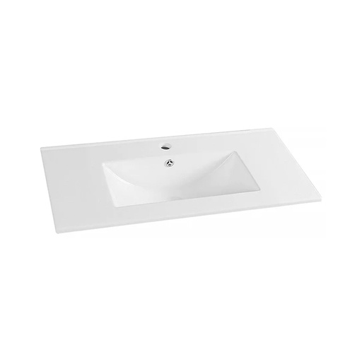 Lavoar încastrat DALET Cabinet 8, ceramică, alb lucios, 80 x 46 cm
