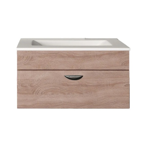 Bază mobilier baie suspendată DALET Fold 60, decor stejar