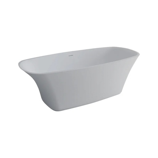 Cadă freestanding DALET Mimas, compozit, albă, 180 x 78 cm