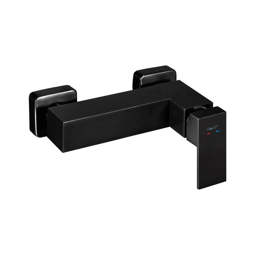Baterie duș DALET Square, monocomandă, negru periat, cod BD757